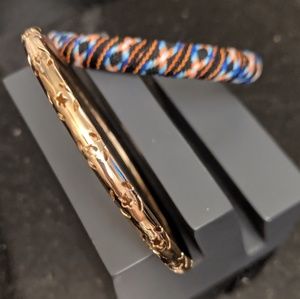 Beautiful bracelet-bangles.